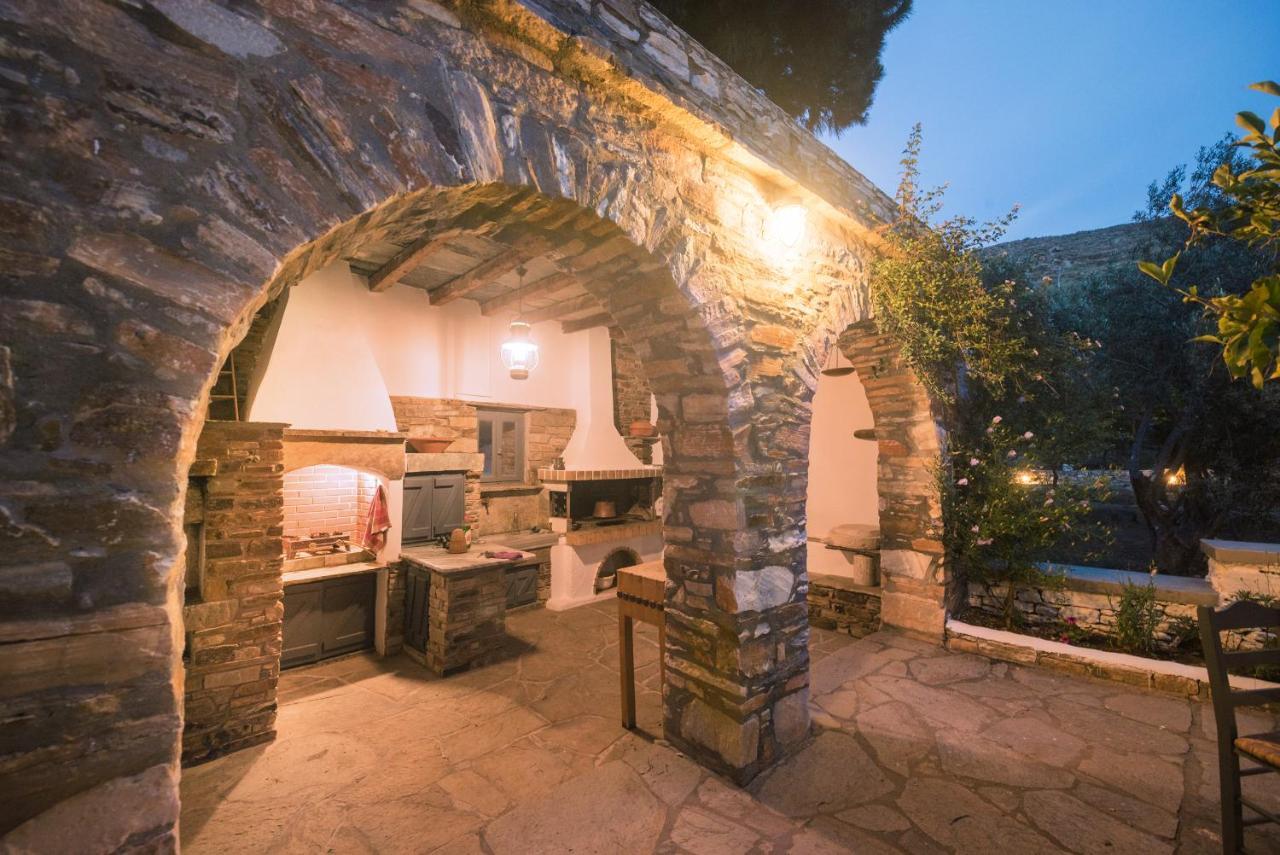 Romano garden house - land tales Agios Romanos Exterior foto